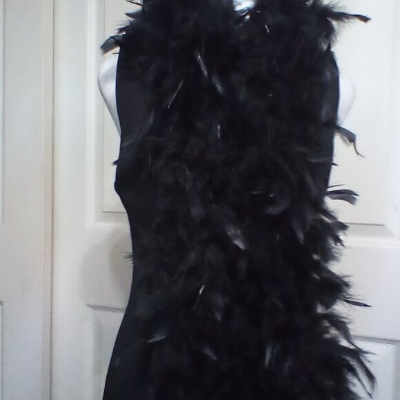 Nicole Feather Dress - Picture 3 of 6